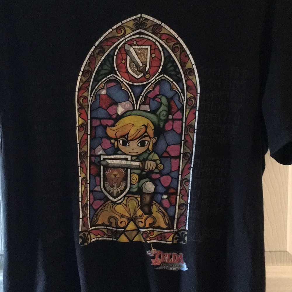 Zelda Link wind waker shirt